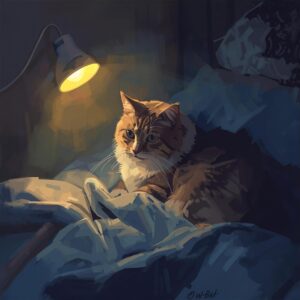 een nachtlampje kan helpen